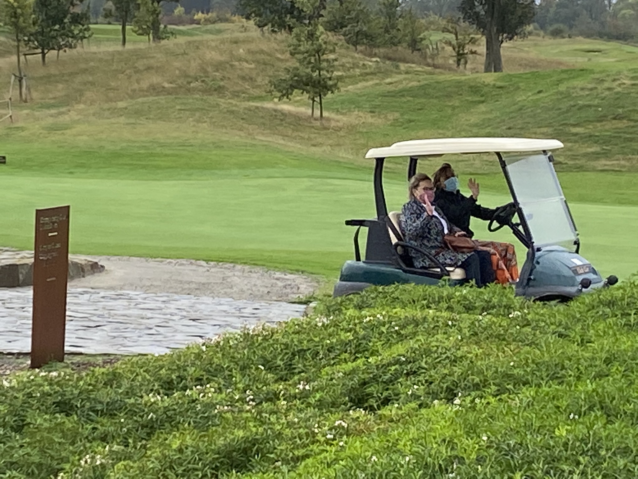 Buggy at Golf