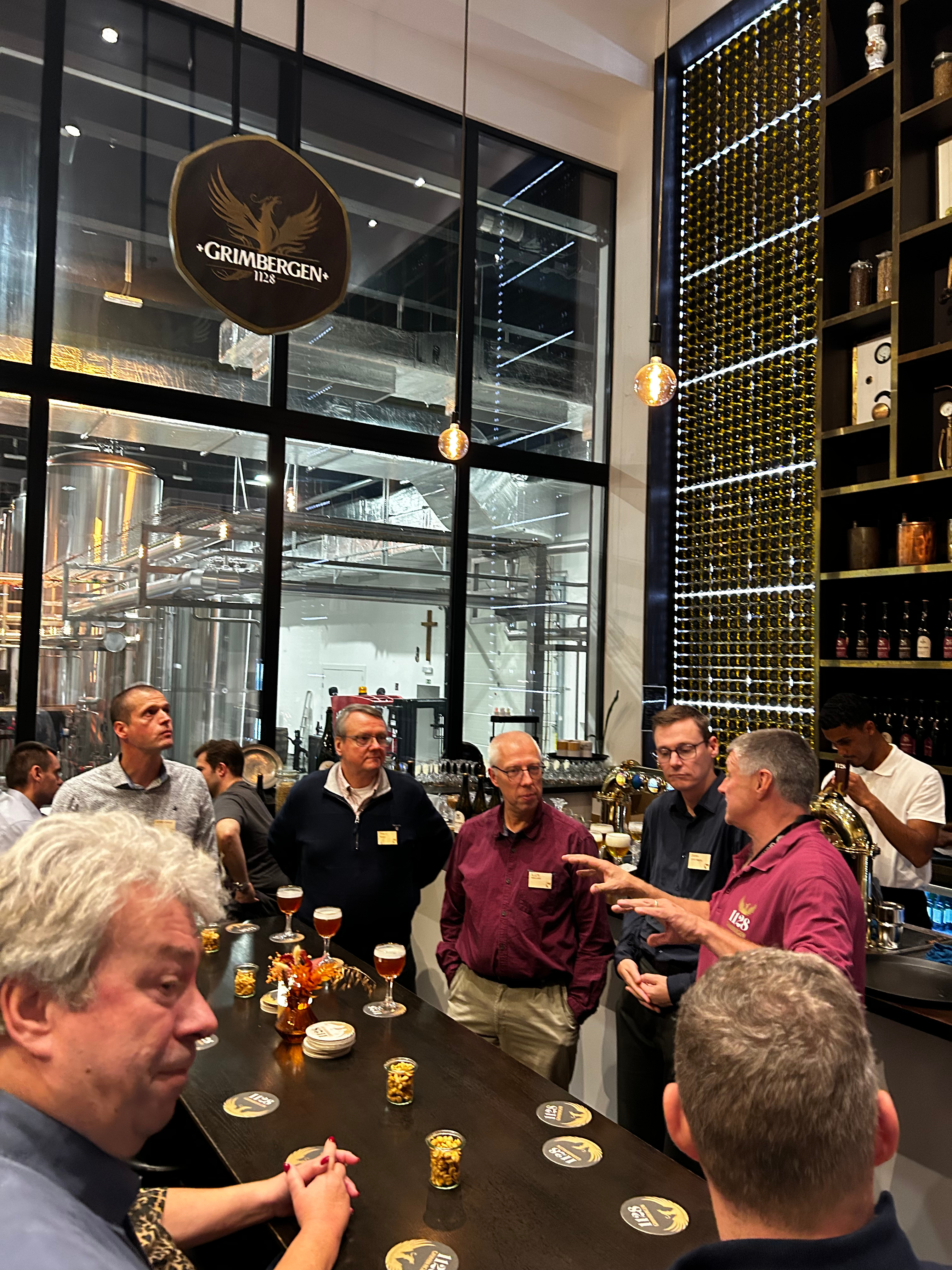 Beer tasting in Brouwerij Fenikshof Grimbergen